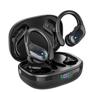 Bcaikair Wireless Sport Earbuds with Charging Case